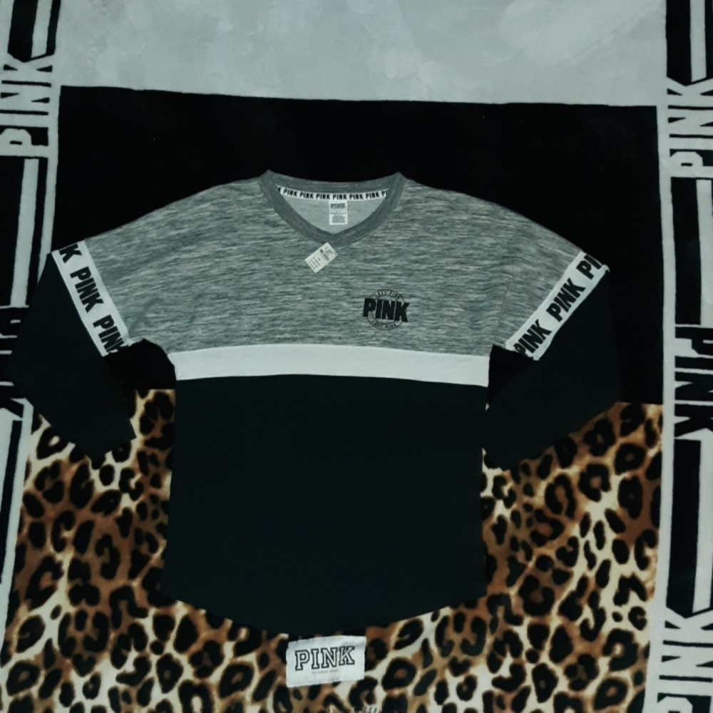 Victorias secret pink sweatshirt size small